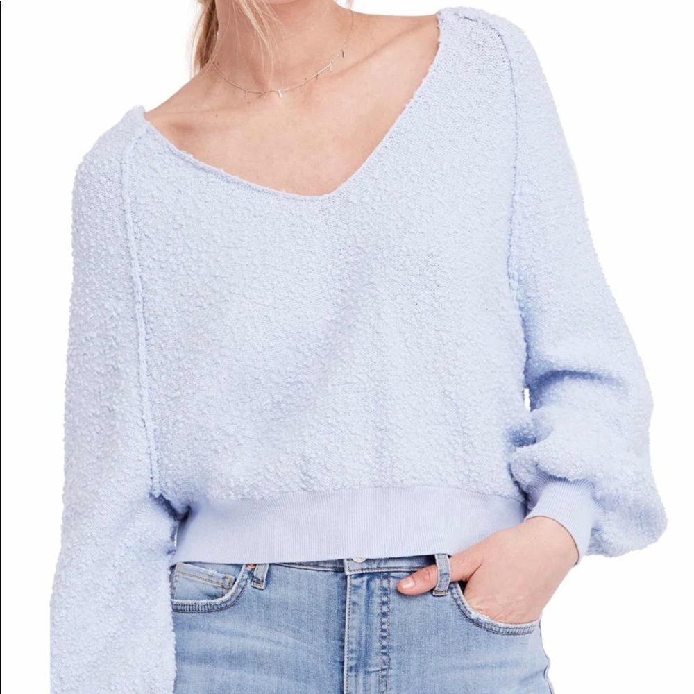 Free People Found My Friend Vneck Pullover